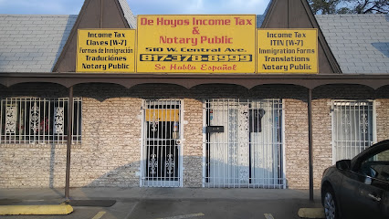 De Hoyos Income Tax Service & Notary Public (Marta), Fort Worth