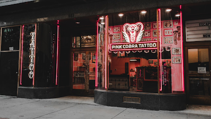 Pink Cobra Tattoo, Fort Worth