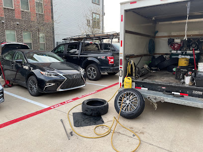 Mobile Service Fill Up Tires